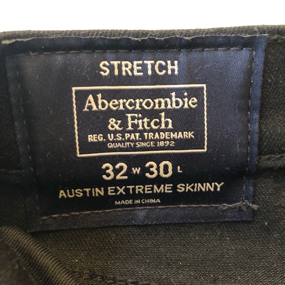 Abercrombie & Fitch Jeans. Back, Skinny - Picture 3 of 3